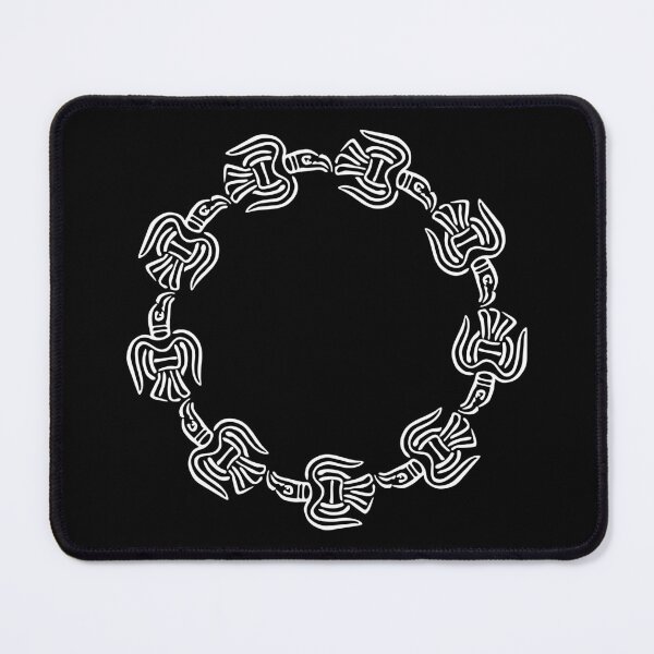 Item preview, ANILLO CUERVO. 9X. PATRÓN. BLANCO. designed and sold by 5hertz.