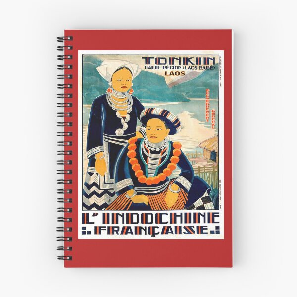 Item preview,  Laos Vintage L' Indochine Francaise Tonkin Rare Travel and Tourism Advertising Print designed and sold by posterbobs.