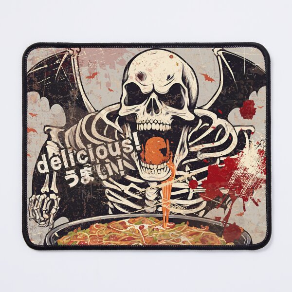 Item preview, Okonomiyaki is good! Spooky season skeleton version 2 designed and sold by siamnekochan.