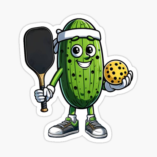 Item preview, funny pickleball player paddleball design designed and sold by DigitalNew.