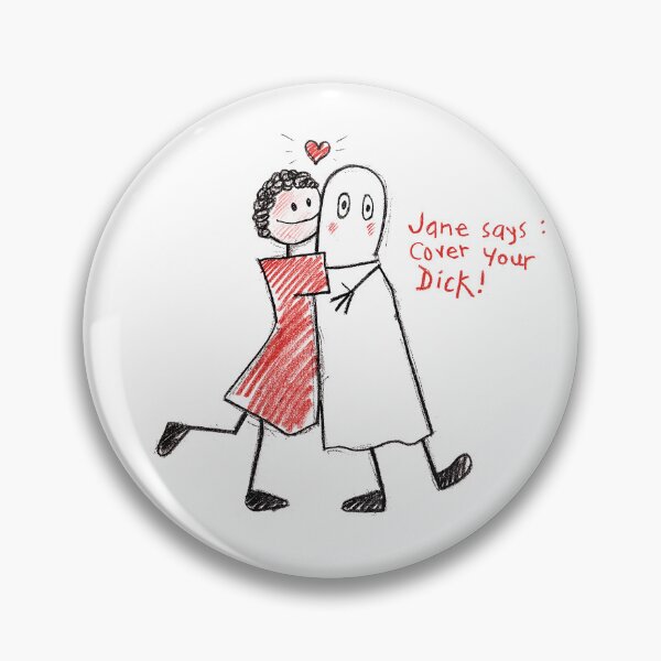 Item preview, Jane Says Cover Your Dick - Safe Sex designed and sold by DeadMonkeyShop.