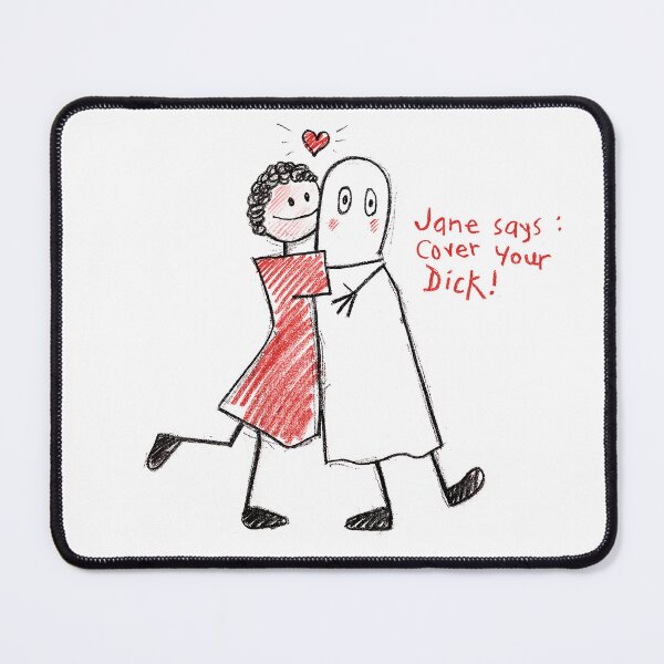 Item preview, Jane Says Cover Your Dick - Safe Sex designed and sold by DeadMonkeyShop.