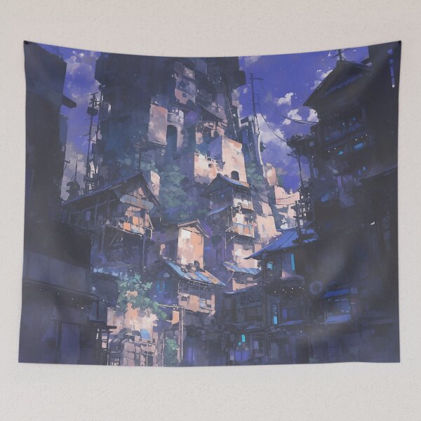 Item preview,  Melancholy city designed and sold by Nowshin Tasnim.