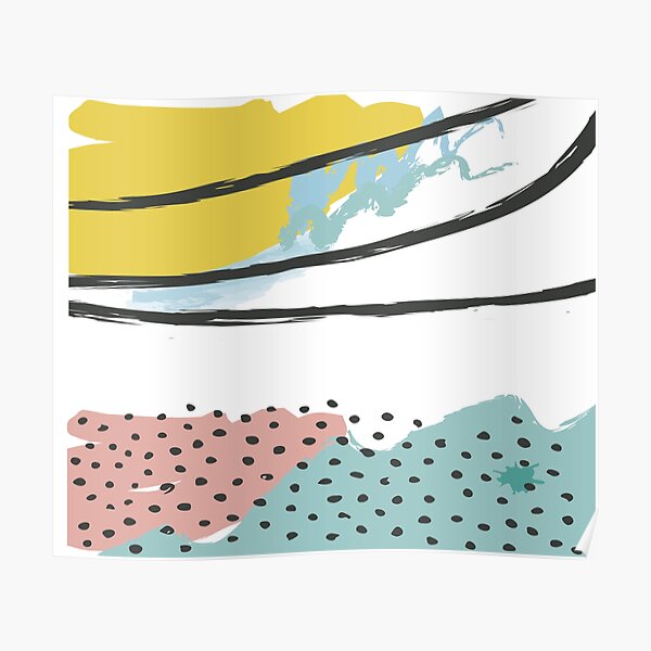 "Pastel pop art" Poster for Sale by creativebullets Redbubble