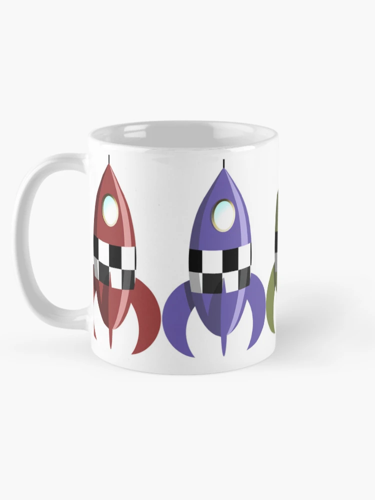 Thumbnail 5 of 6, Coffee Mug, Three Rockets designed and sold by Ravvick.