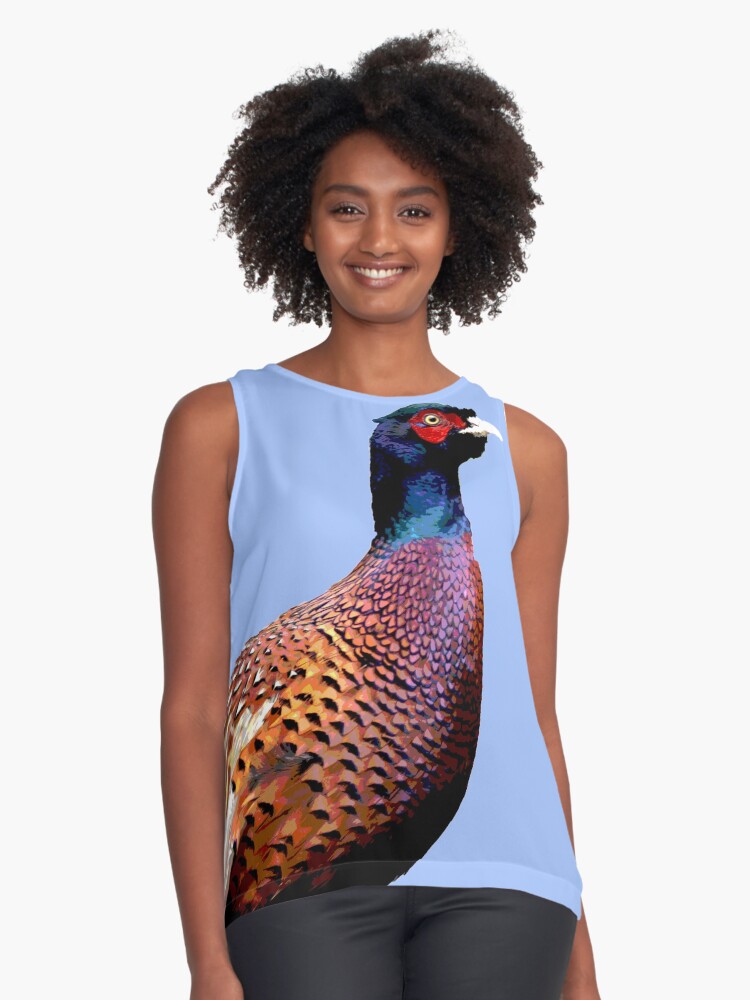 Thumbnail 1 of 6, Sleeveless Top, Pheasant designed and sold by lidimentos.