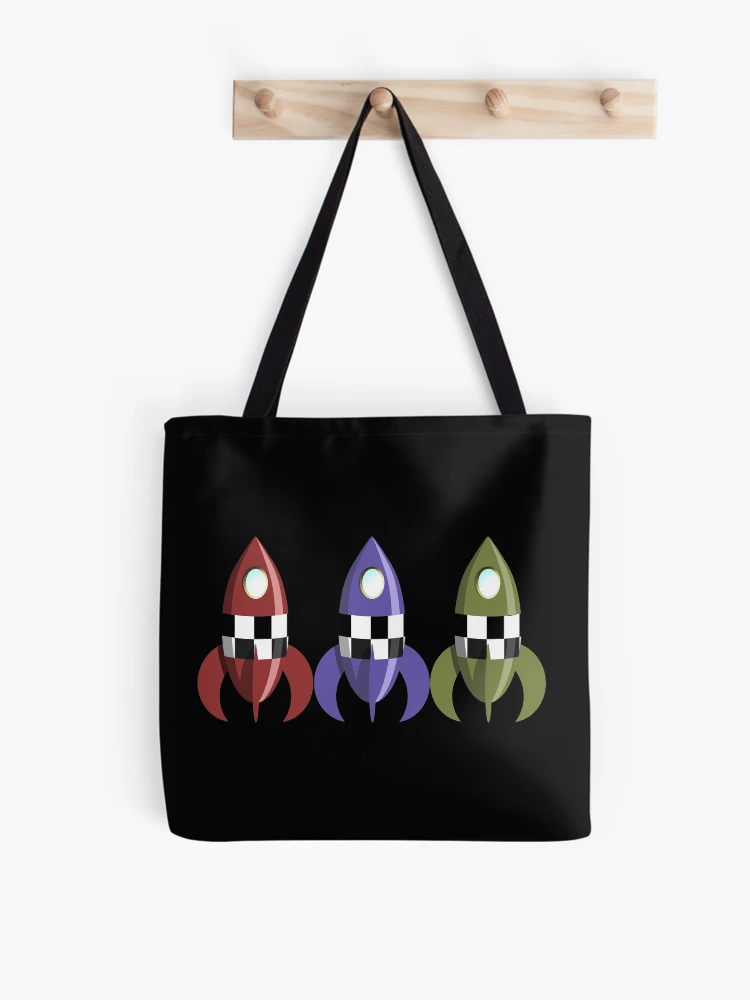 Thumbnail 1 of 2, Tote Bag, Three Rockets designed and sold by Ravvick.