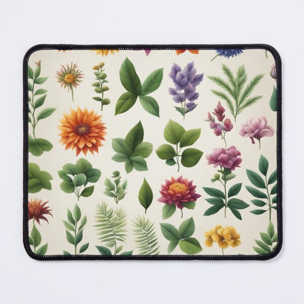 Item preview, Free Vector Botanical Flower and Leaves Collection designed and sold by hjian8219.