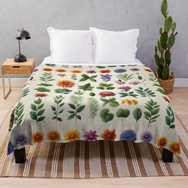Item preview, Free Vector Botanical Flower and Leaves Collection designed and sold by hjian8219.