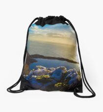 Quartz on the mountain Drawstring Bag