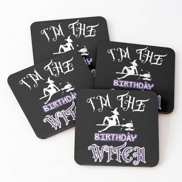 Item preview, Funny Halloween I'm The Birthday Witch Matching Group, Halloween Birthday designed and sold by Dabbing Turtle Designs.