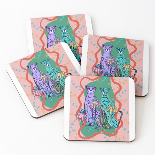 Item preview, Cute Cheetahs Nursery Toddlers Bright and Colorful  designed and sold by inkfluenceart.