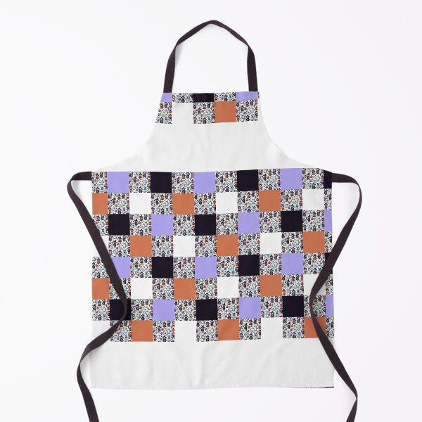 Item preview, Halloween Pixelated Pattern Skeletons Dancing designed and sold by LivingRoomZoo.