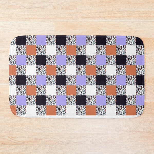 Item preview, Halloween Pixelated Pattern Skeletons Dancing designed and sold by LivingRoomZoo.