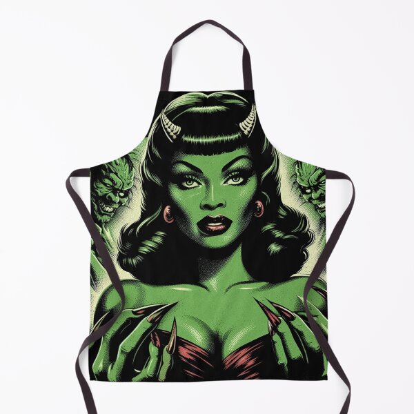 Item preview, Hot Demon Woman designed and sold by PulpVintage.