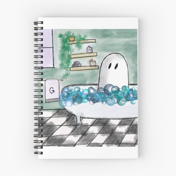 Item preview, Ghosty Takes a Bath designed and sold by rachelliz13.
