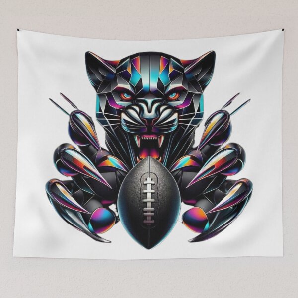 Item preview, Black Panther NFL Fan designed and sold by ZulryLifestyles.