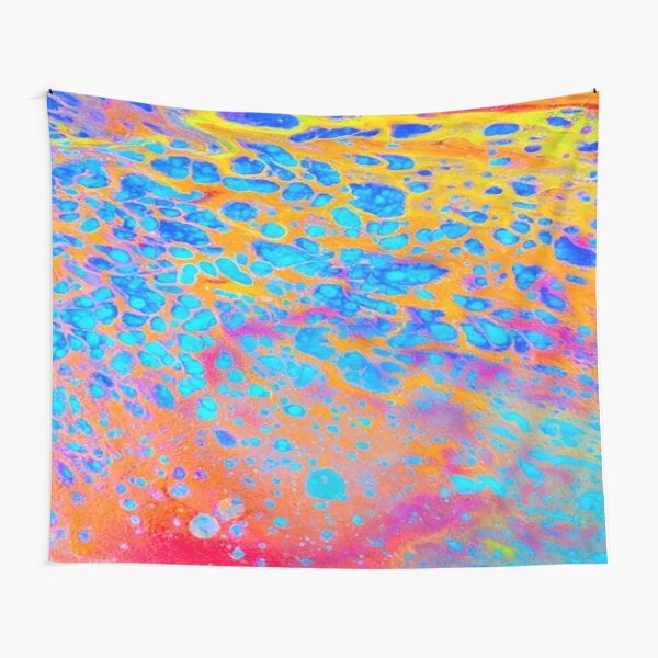 Planet Rainbow Tapestry