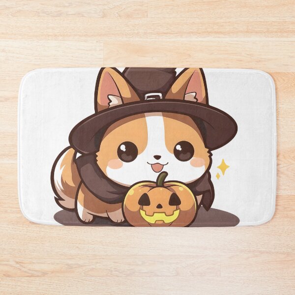 Item preview, Halloween Cute Corgi designed and sold by yinyuecreation.