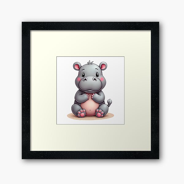 Item preview, Moo Deng Hippo designed and sold by 1artcolor.