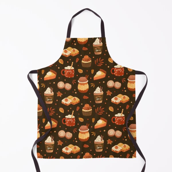Item preview, Pumpkin Spice Bliss: Lattes & Cupcake Delight designed and sold by PeachyLitchi.