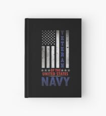 US Navy Veteran Hardcover Journal