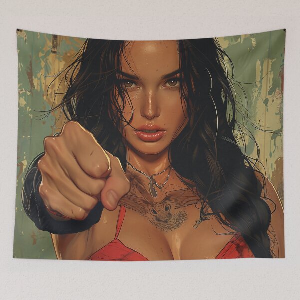 Item preview, Megan The Fox designed and sold by Nowshin Tasnim.