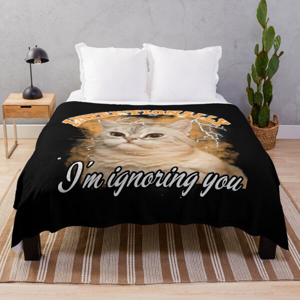 Item preview, I’m ignoring you intentionally, funny cat puns, cat parents designed and sold by PRINYOS.