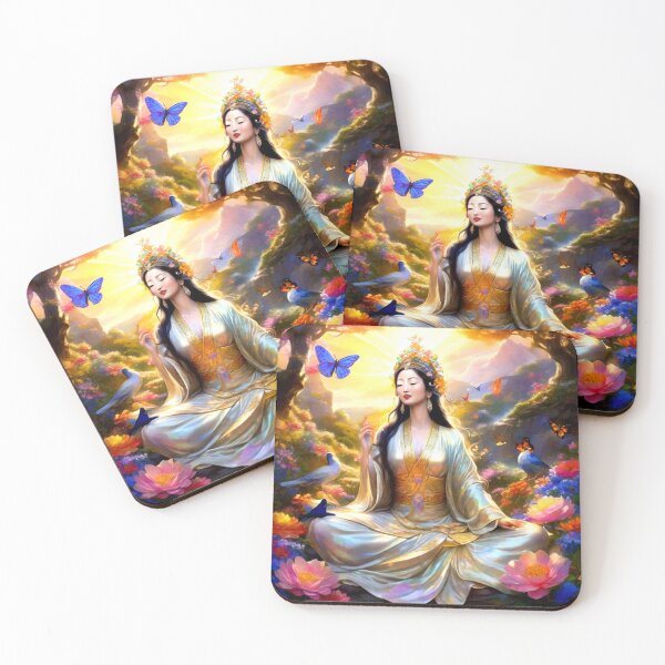 Item preview, Benelovent Quan Yin and friends designed and sold by MarilynBaldey7.