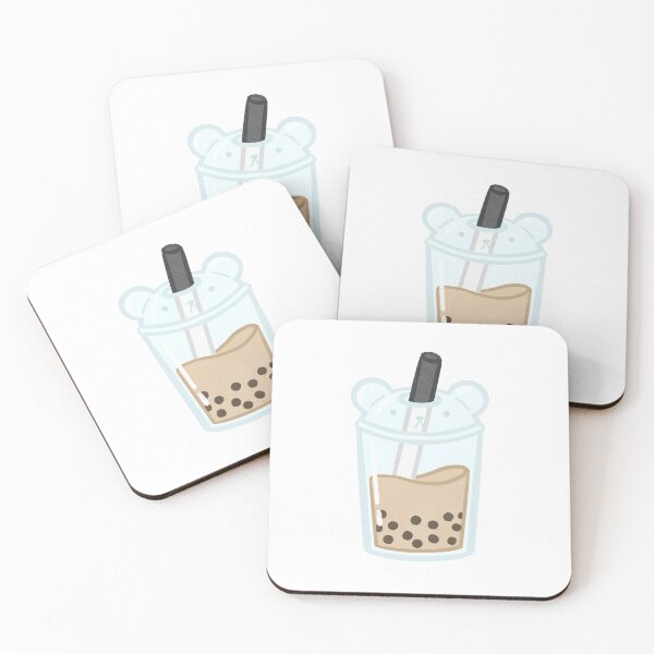 Artikelvorschau, Milchtee Boba Bear Cup - Schwarzer Tee entworfen und verkauft von Martie Mart.