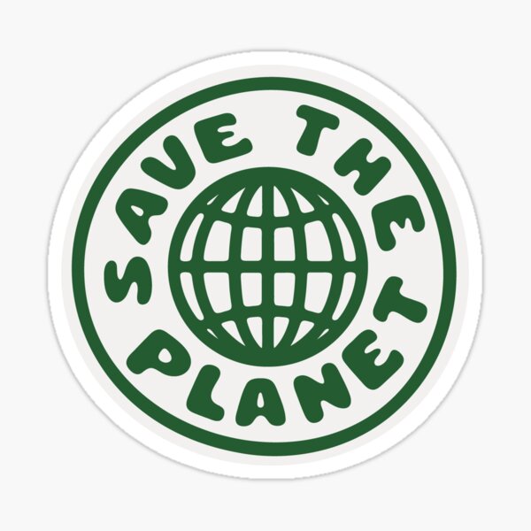Artikel-Vorschau von SAVE THE PLANET, designt und verkauft von asymmetrickid.