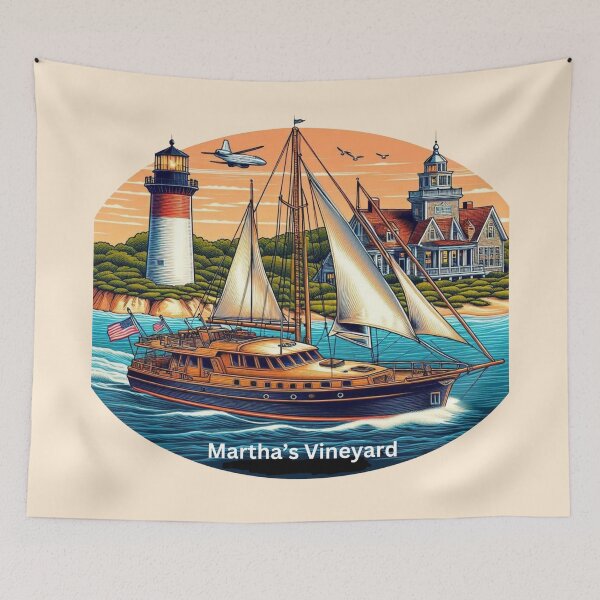Item preview, Martha's Vineyard designed and sold by Myra365Art.
