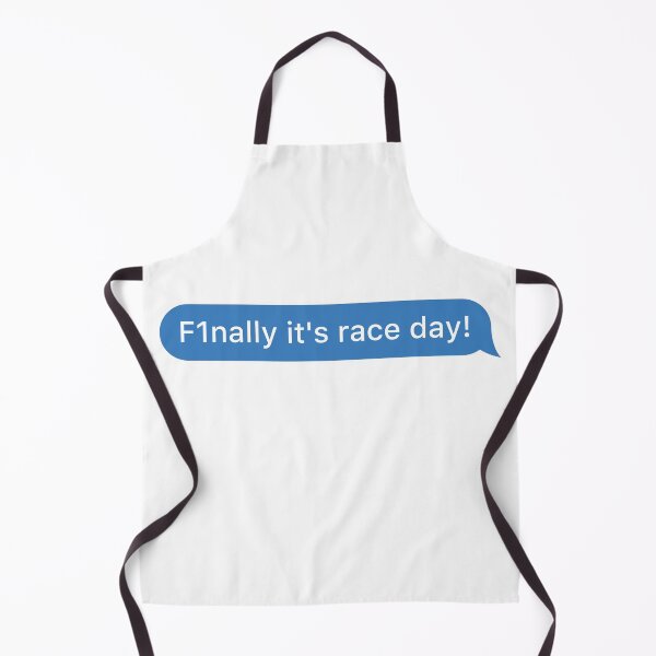 Item preview, F1nally it's race week message designed and sold by Miles & Myles.