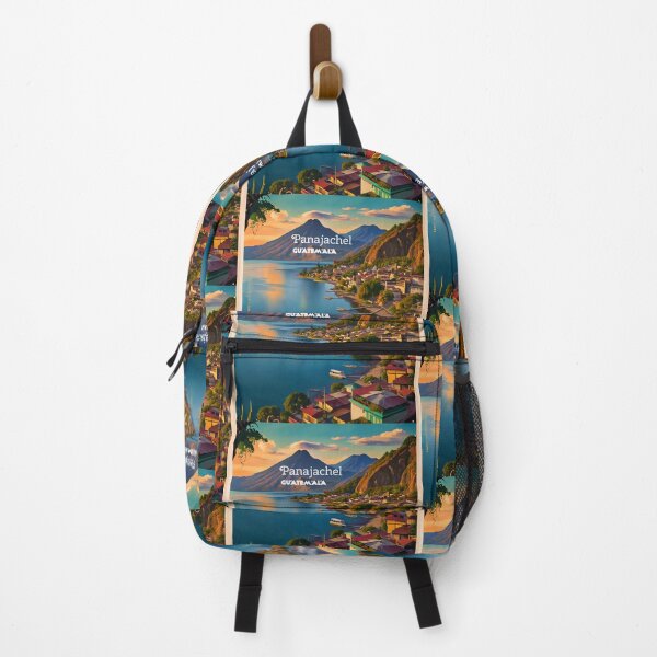 Item preview, Wall Art Guatemala | Panajachel Lake Travel Vintage Poster designed and sold by kestrada2906.