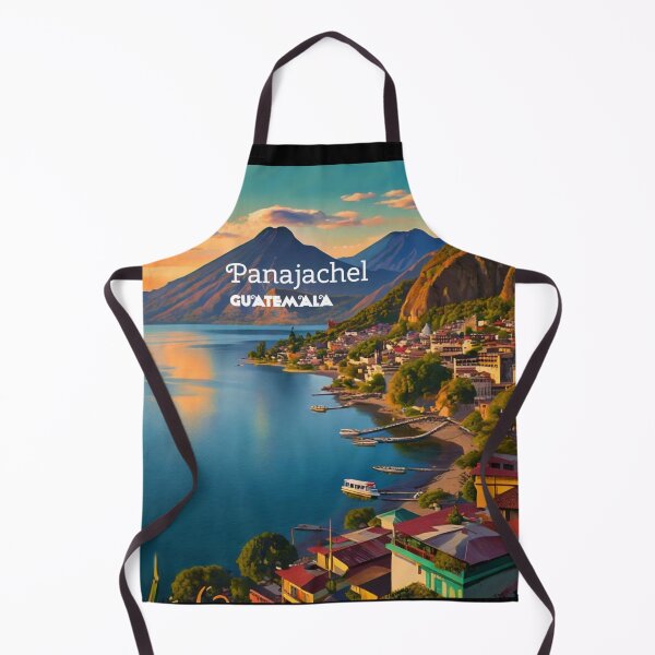 Item preview, Wall Art Guatemala | Panajachel Lake Travel Vintage Poster designed and sold by kestrada2906.