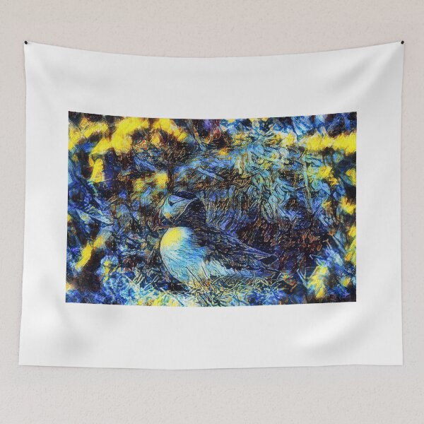 Item preview, Altered Realities: AI-Enhanced Portraits of Puffins. Piece 1. designed and sold by DiegoBenKar.