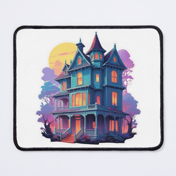 Item preview, Retro Haunted House Dream designed and sold by mukraker.