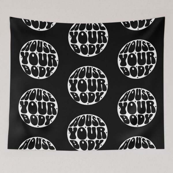 Item preview, HOUSE MUSIC  - Your Body (White)  designed and sold by Discothreadz.