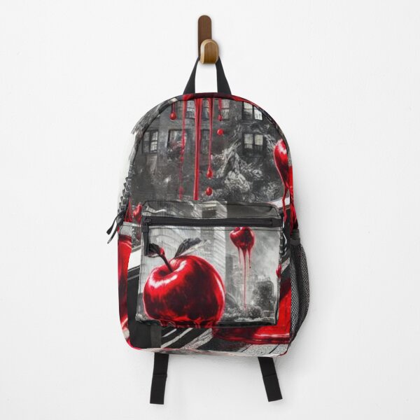 Item preview, The High Line Covered in Crimson Apples | NYC Big Apple Art designed and sold by The Gothem Apple Collection.