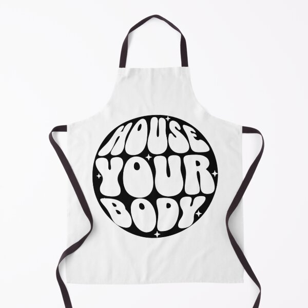 Item preview, HOUSE MUSIC - Your Body (Black) designed and sold by Discothreadz.