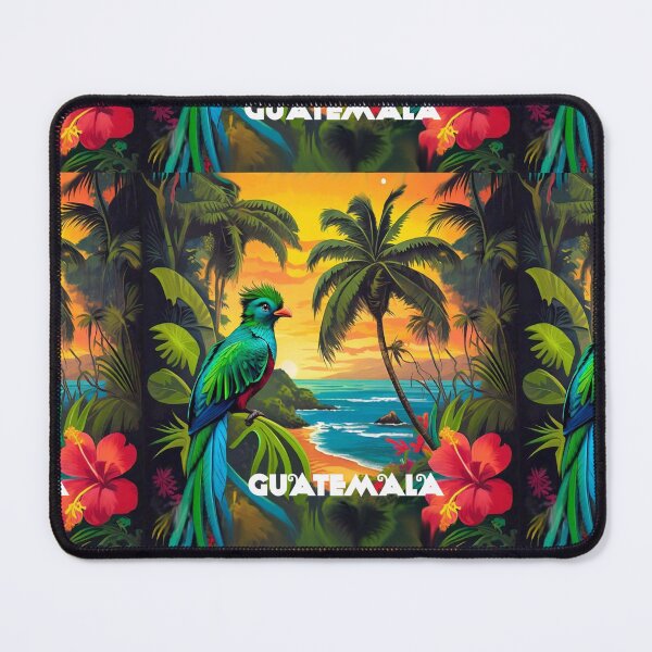 Item preview, Wall  Art Guatemala | Quetzal Travel Vintage Poster designed and sold by kestrada2906.