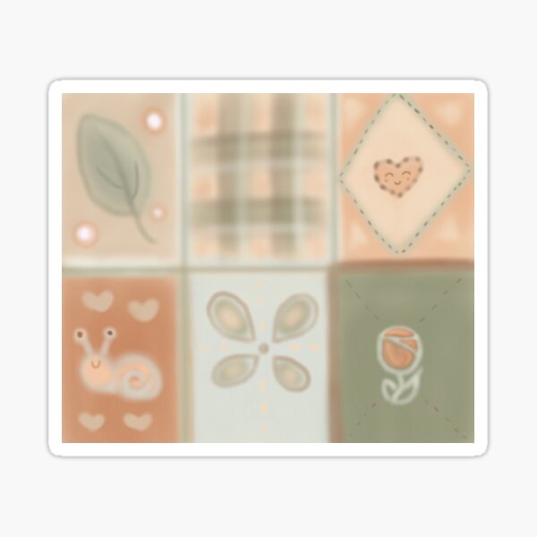 Cottage Patch Sticker