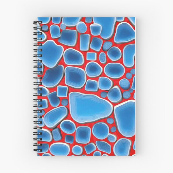 Item preview, Blue Geometric Pattern - Contemporary Aesthetic designed and sold by HausKatz.