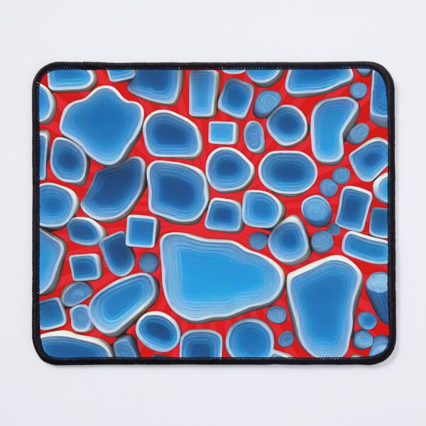 Item preview, Blue Geometric Pattern - Contemporary Aesthetic designed and sold by HausKatz.