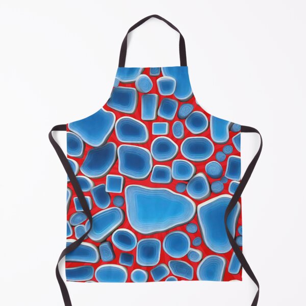 Item preview, Blue Geometric Pattern - Contemporary Aesthetic designed and sold by HausKatz.