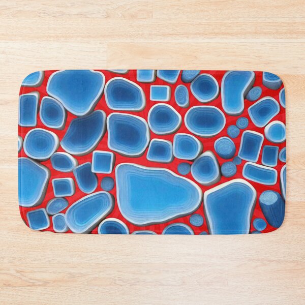 Item preview, Blue Geometric Pattern - Contemporary Aesthetic designed and sold by HausKatz.