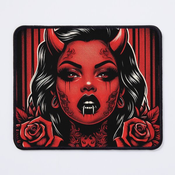 Item preview, Demon Woman designed and sold by PulpVintage.