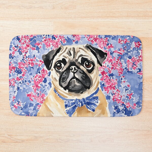 Item preview, Coquette Pug designed and sold by Magnolia Valley Art.