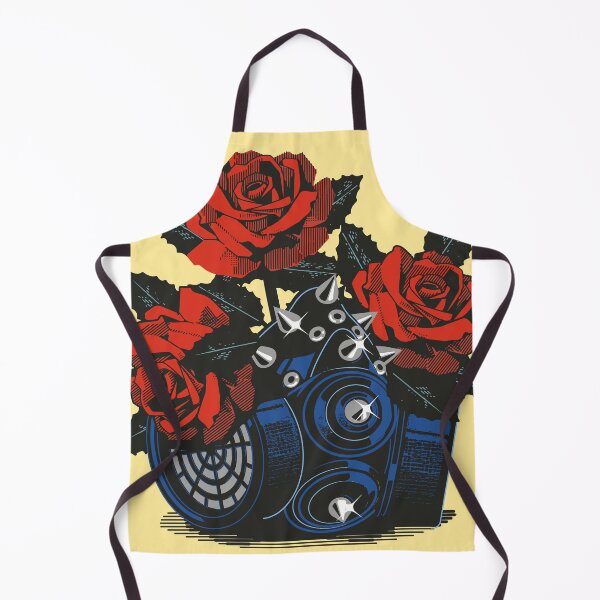 Item preview, Roses and Gas Mask With Studs designed and sold by vatainami.