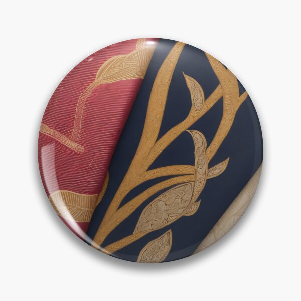 Item preview, "Kaga Yuzen Fabric Art - Traditional Japanese Design" designed and sold by SakuraJapanArt.